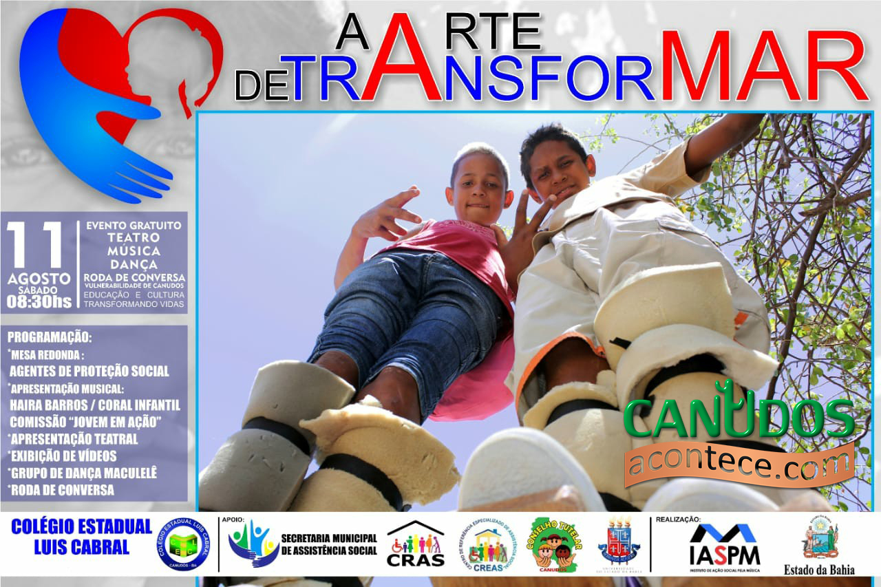 CONVIDAMOS A TODA POPULAÇÃO CANUDENSE PARA O EVENTO 